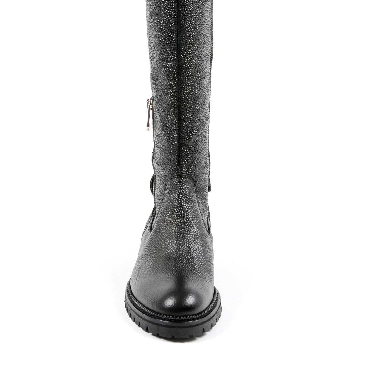 Andrew Charles Womens High Boot Dark Grey SUZI