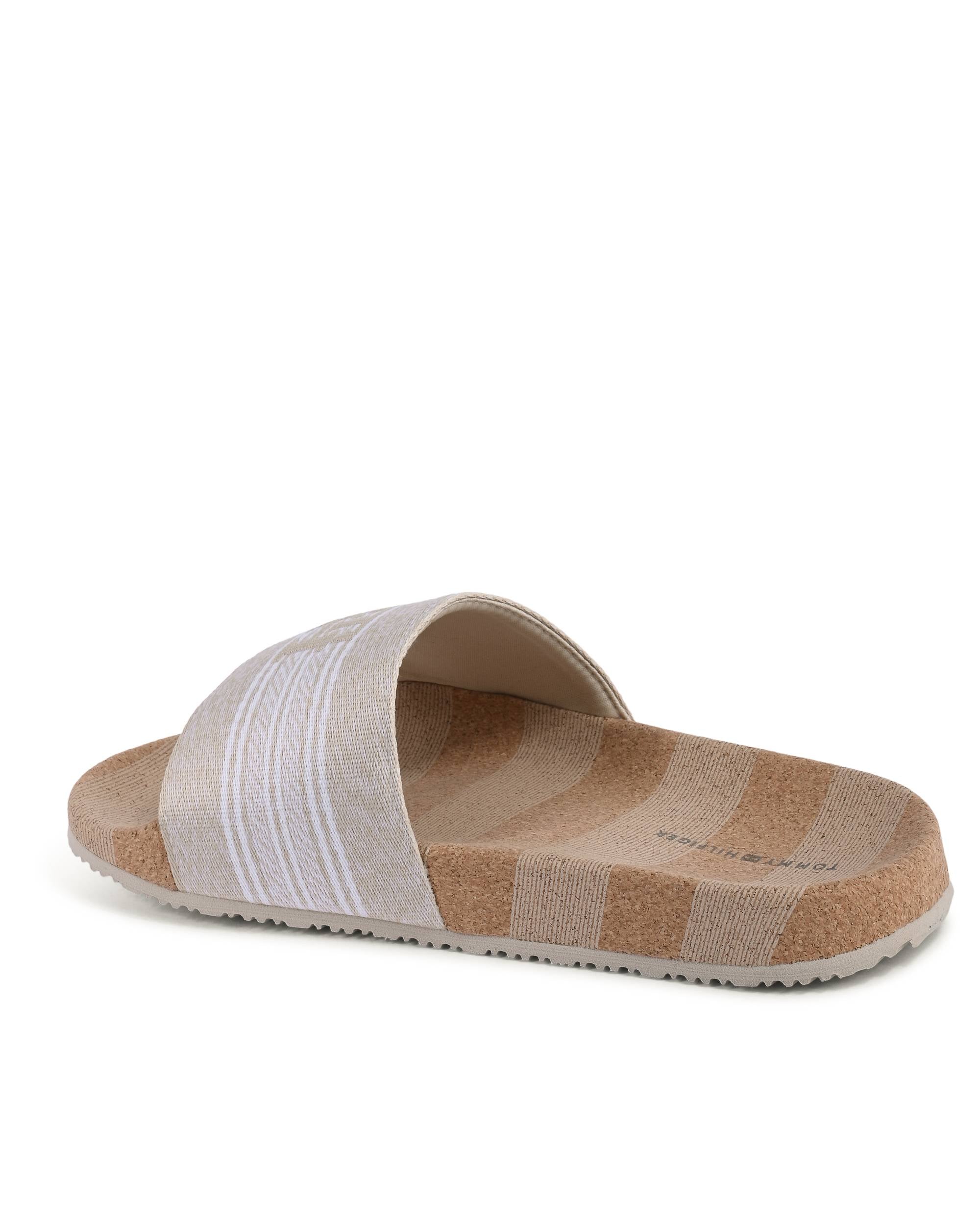 Sandalias Tommy Hilfiger para mujer color caqui FW0FW07259RBS