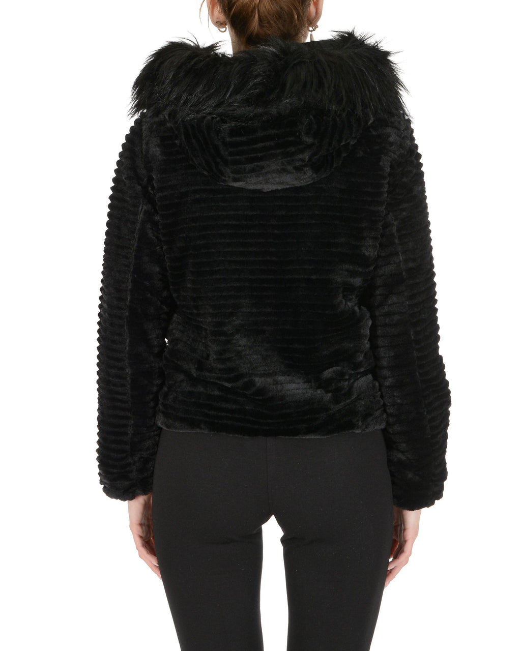 19V69 Italia Chaqueta de mujer negra ARIA BLACK BLACK