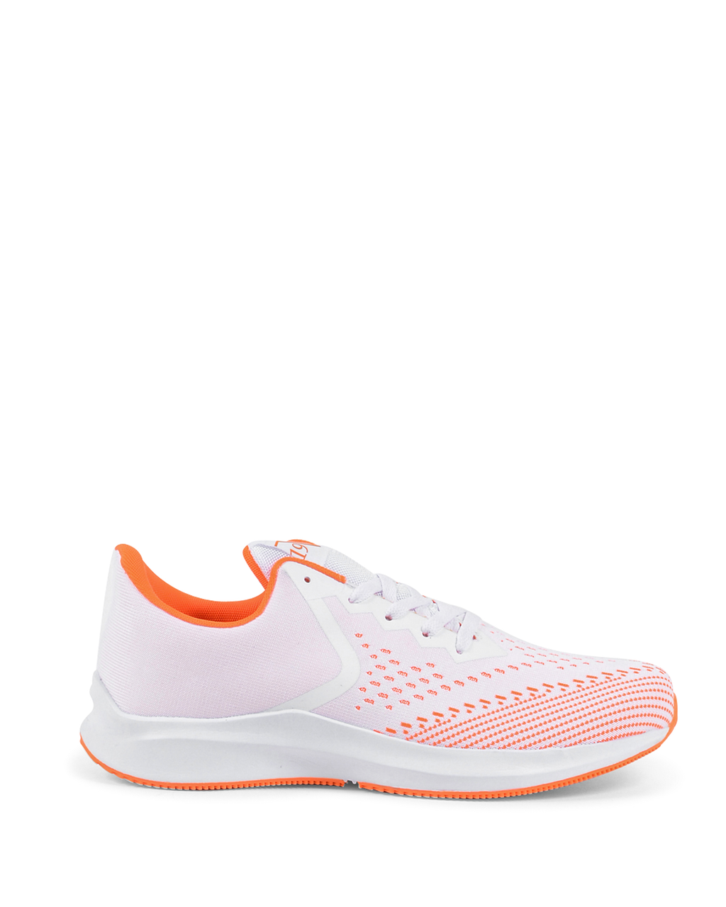 19V69 Italia Zapatilla deportiva para hombre V032 BIANCO ARANCIONE