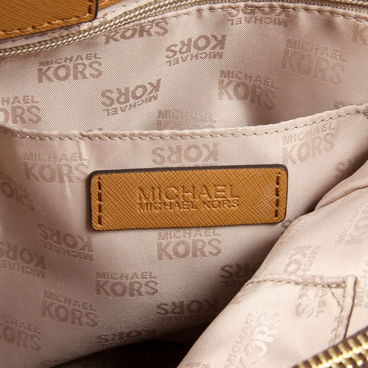 Michael Kors Womens Handbag KELLEN 35S7GSOS2B BRN ACORN