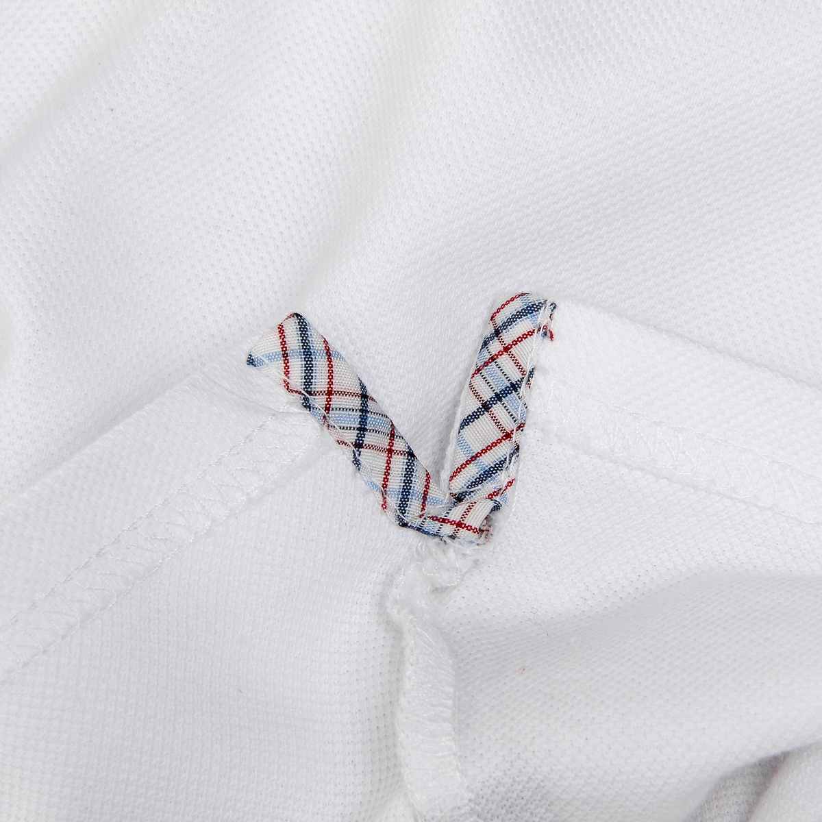 Polo Andrew Charles para mujer, manga corta, blanco, NIA