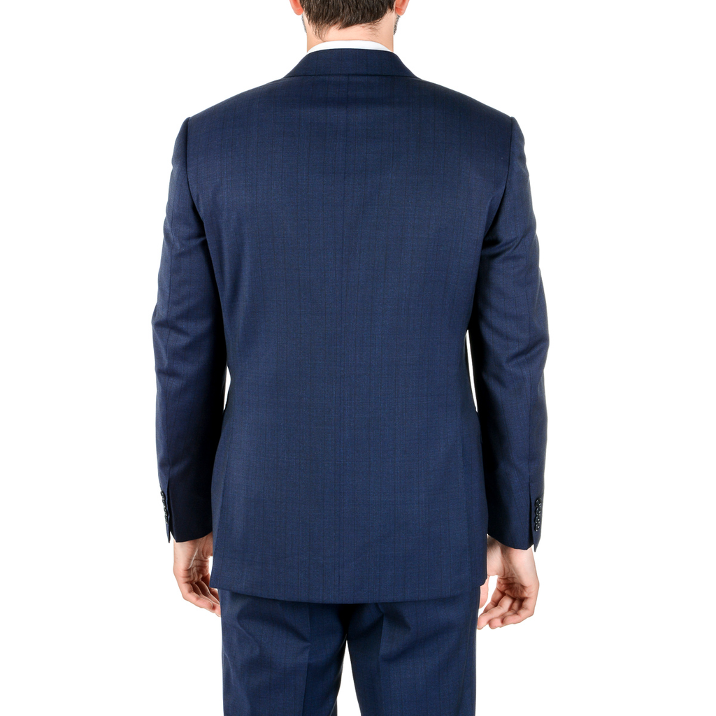 Canali Mens Suit Long Sleeves Blue