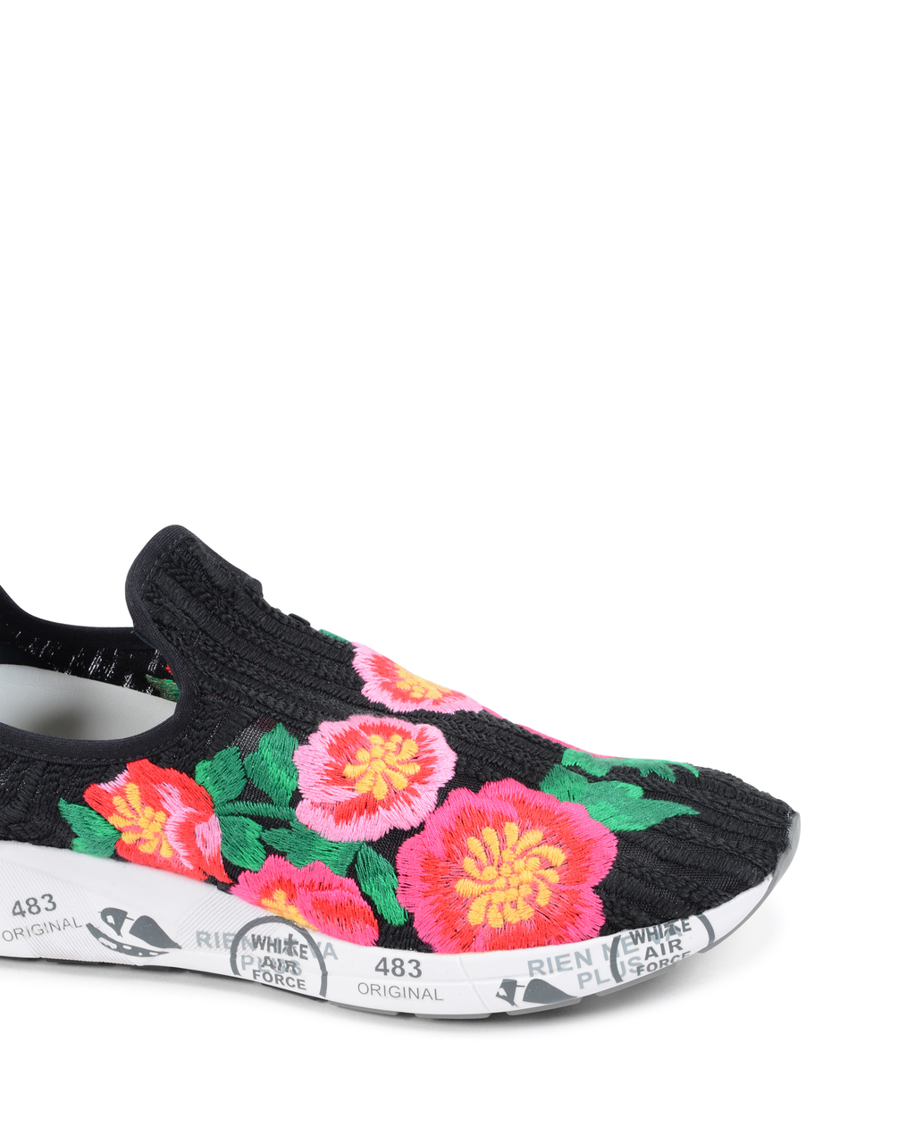 Premiata Womens Slip On Sneaker Multicolor JANEI 2986