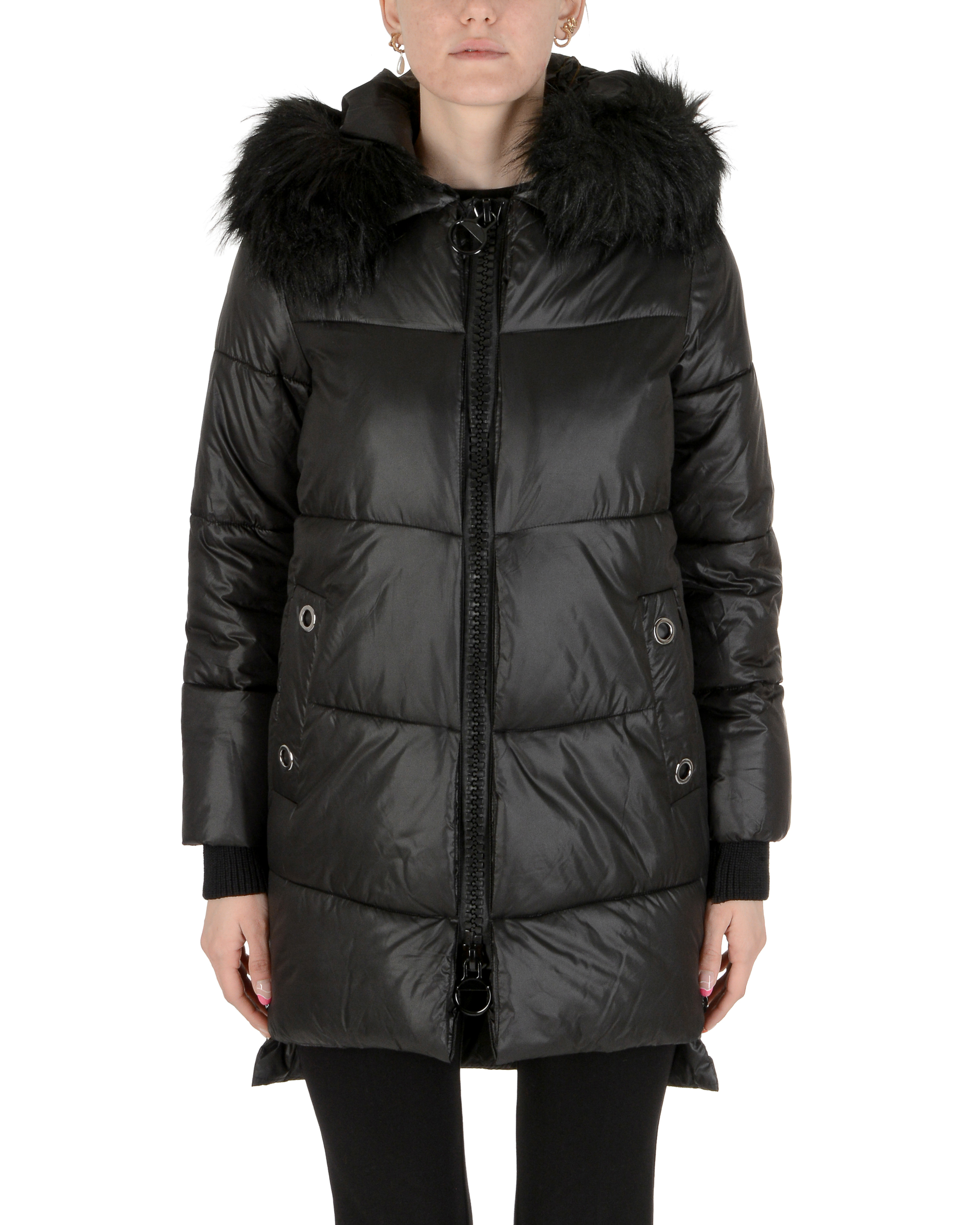 19V69 Italia Chaqueta de mujer negra SAMIRA BLACK