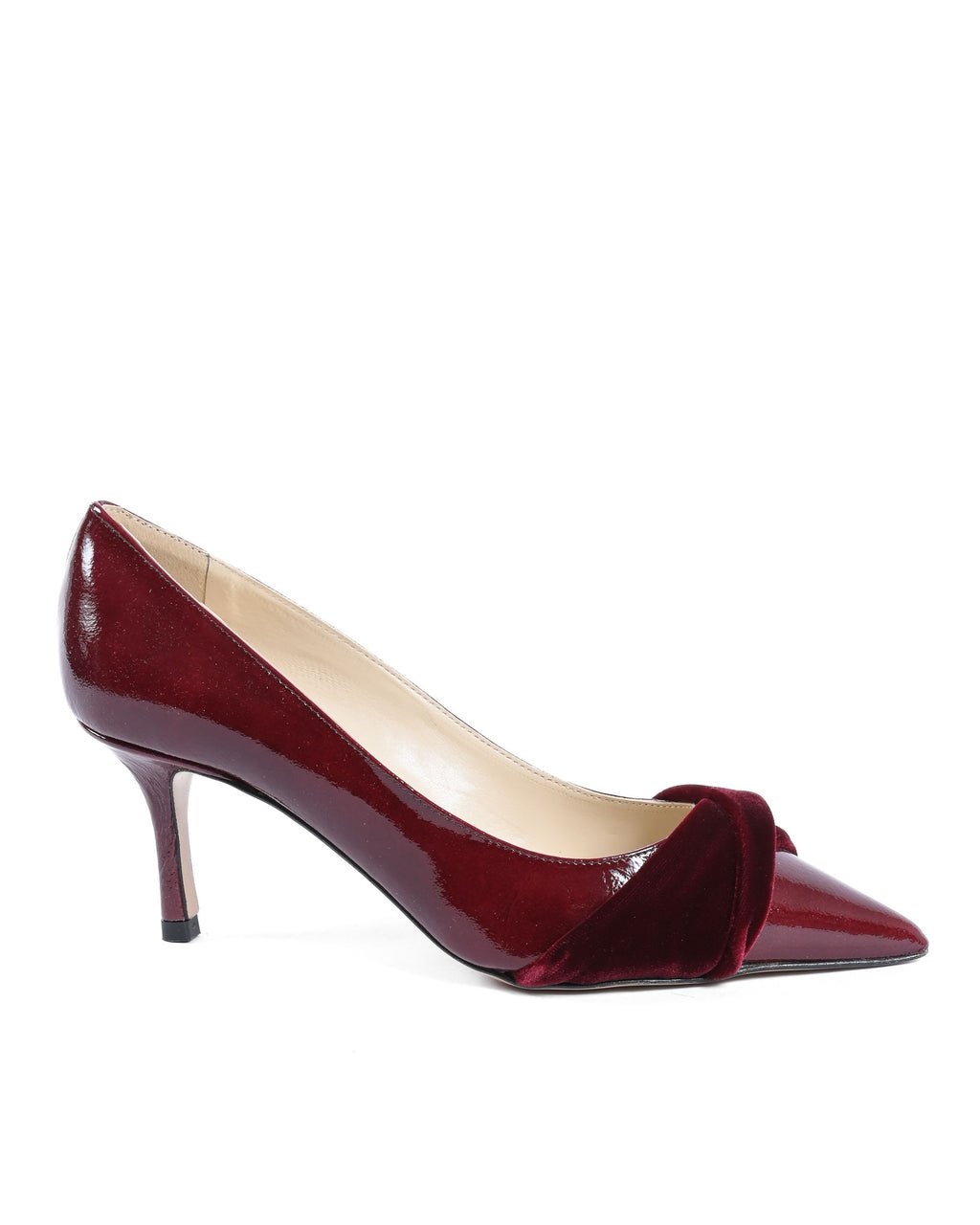 19V69 Italia Zapatos de salón para mujer Burdeos INES65 CHERRY BOW