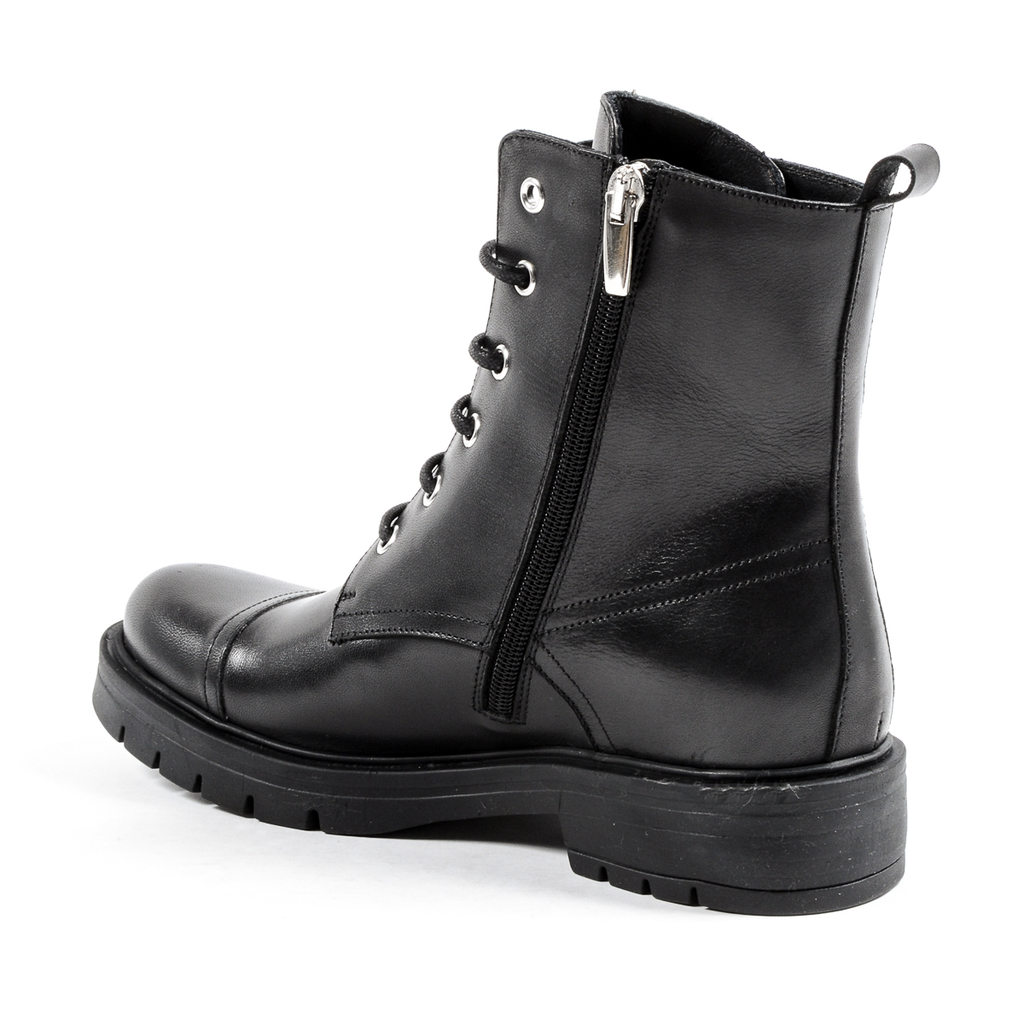 Andrew Charles Womens Short Boot Black SELEMA