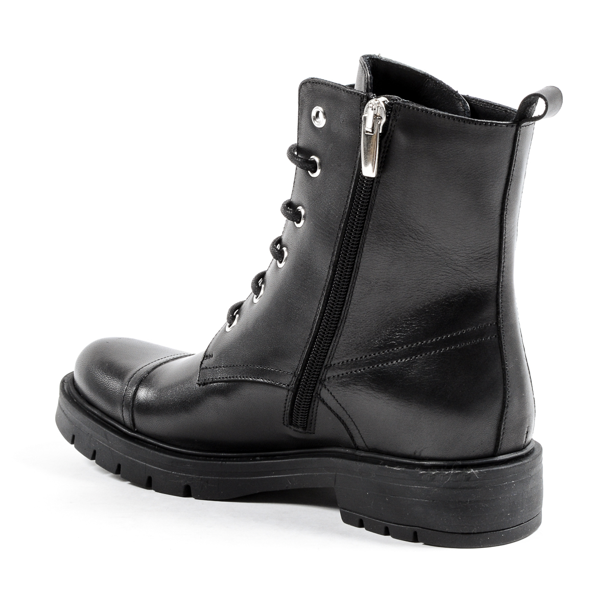 Andrew Charles Womens Short Boot Black SELEMA