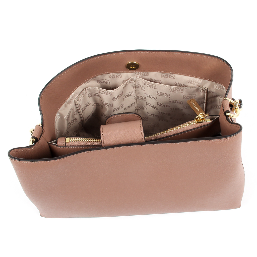 Michael Kors Womens Handbag PORTIA 35S7GPAL3L DUSTY ROSE