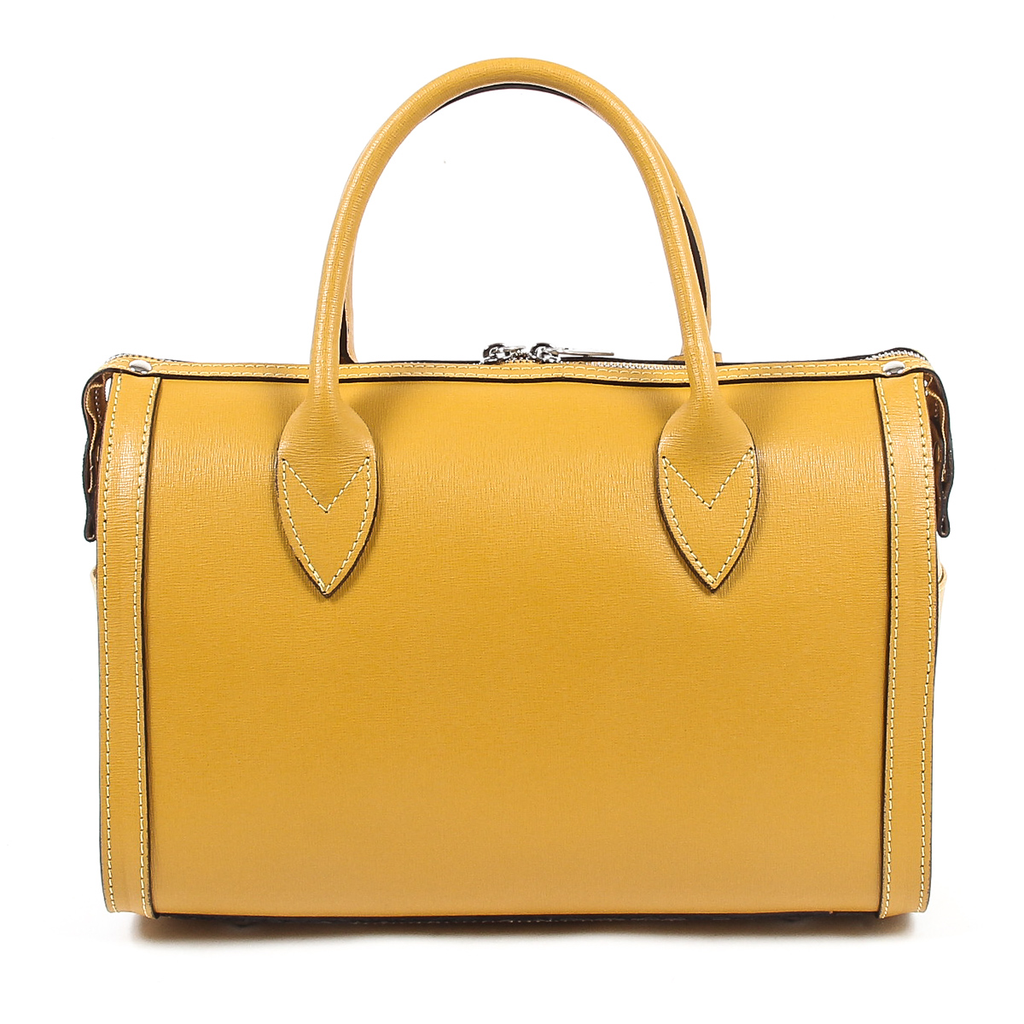 Bolso de mano para mujer V 1969 Italia V014-S SAFFIANO SENAPE V2