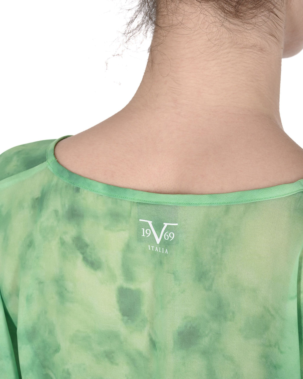 19V69 Italia Womens Swimwear Chiffon Caftan VSC1WCU06 GREEN