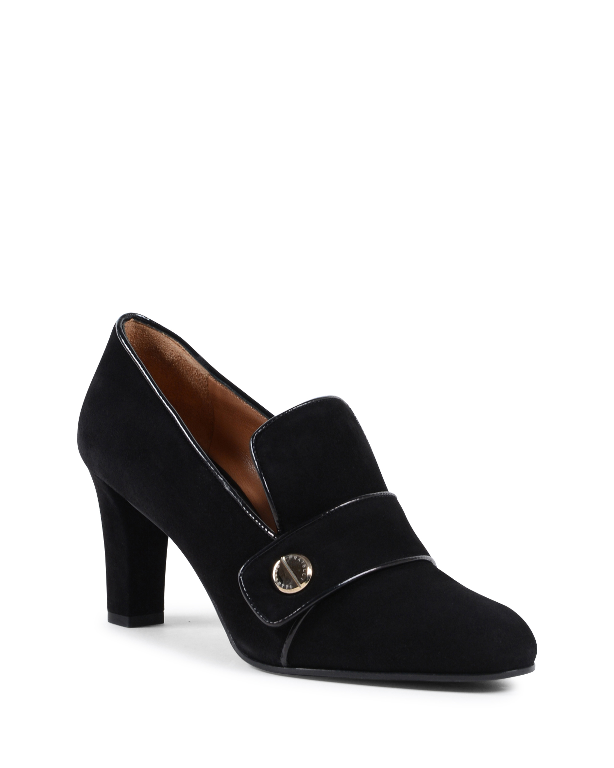 Bombas Fratelli Rossetti Mujer Negro 66026 SUEDE NERO