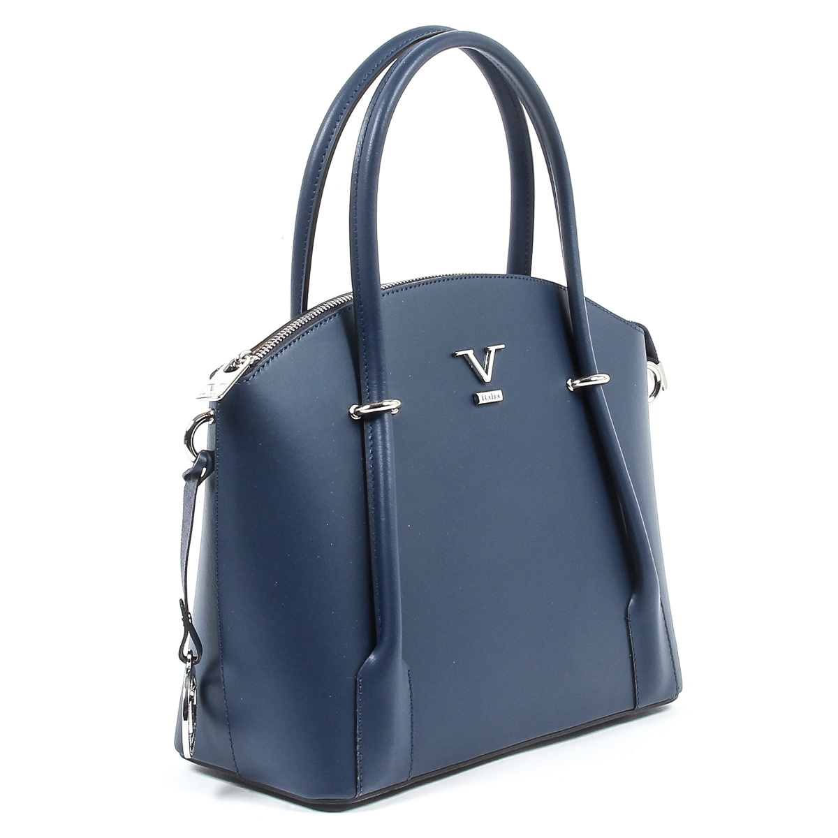 Bolso de mano para mujer V 1969 Italia V003-S RUGA BLU