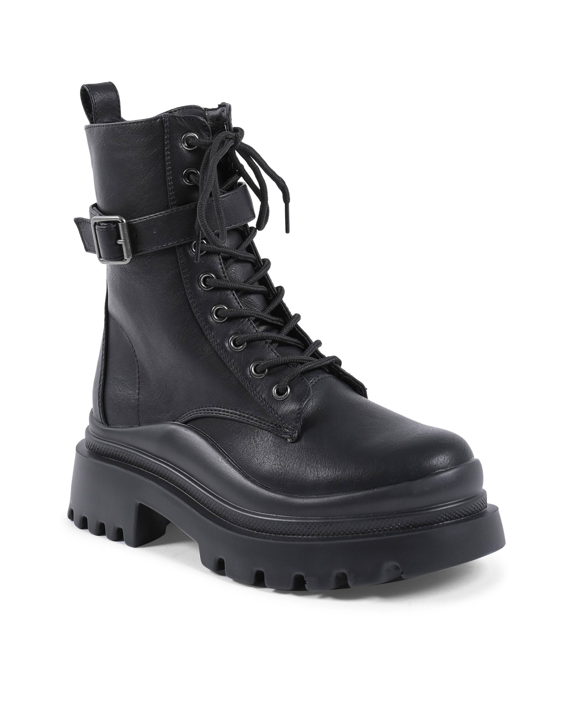 19V69 Italia Botines para mujer negros N21-5 NERO