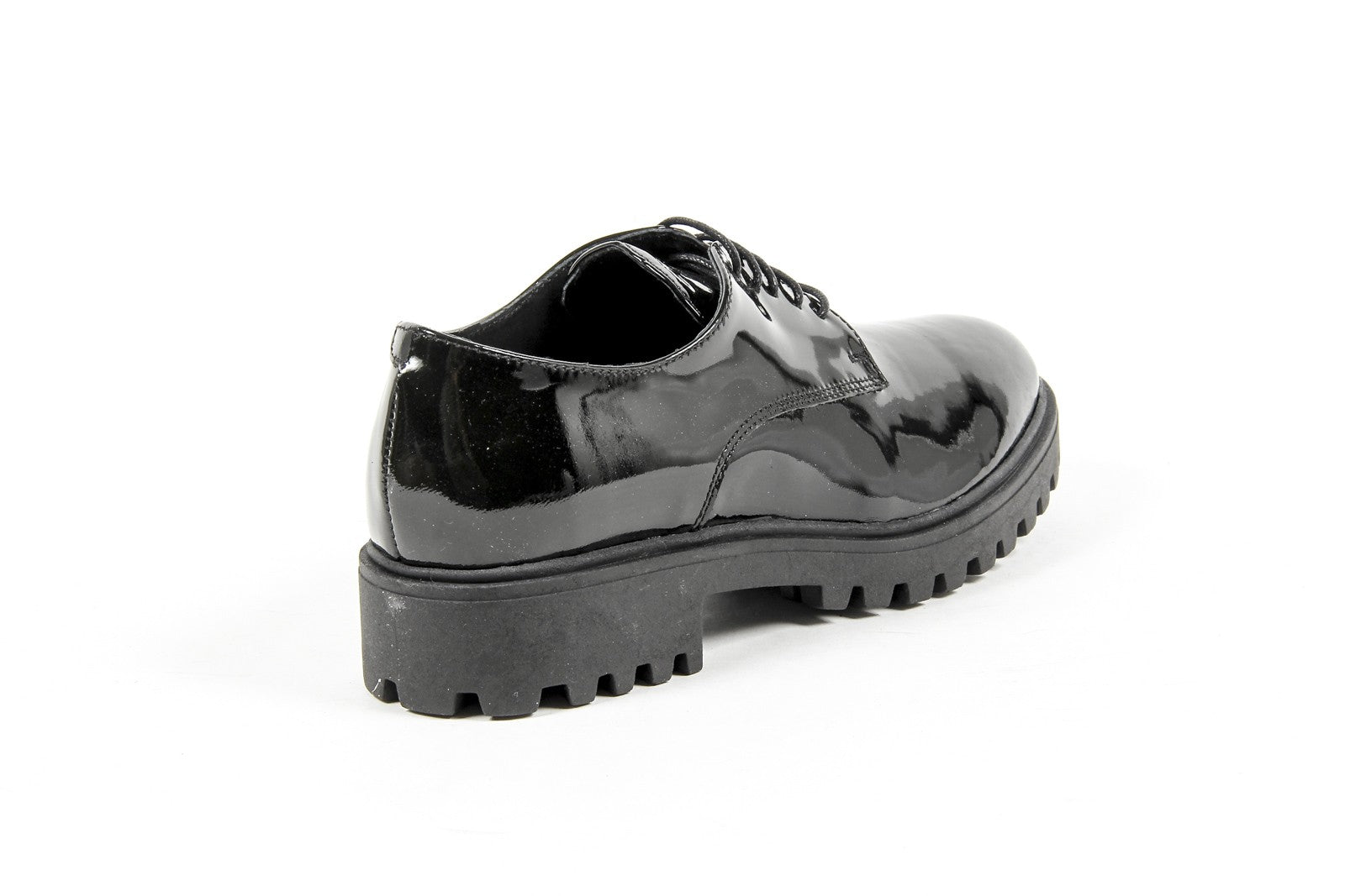 Zapatos con cordones para mujer V 1969 Italia C01 VERNICE NERO
