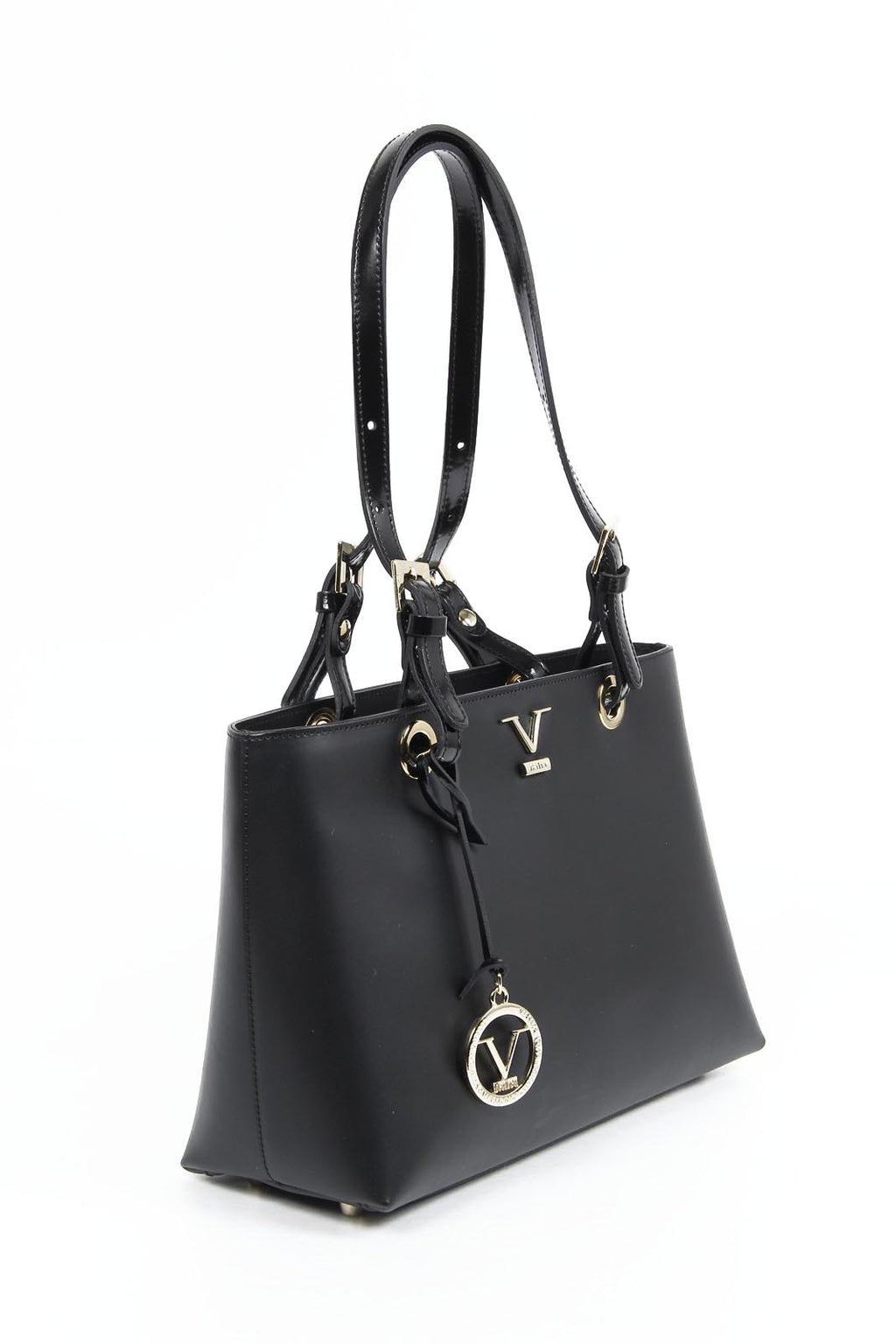 V 1969 Italia Bolso de mujer E252/52 RUGA/SPECCHIO NERO