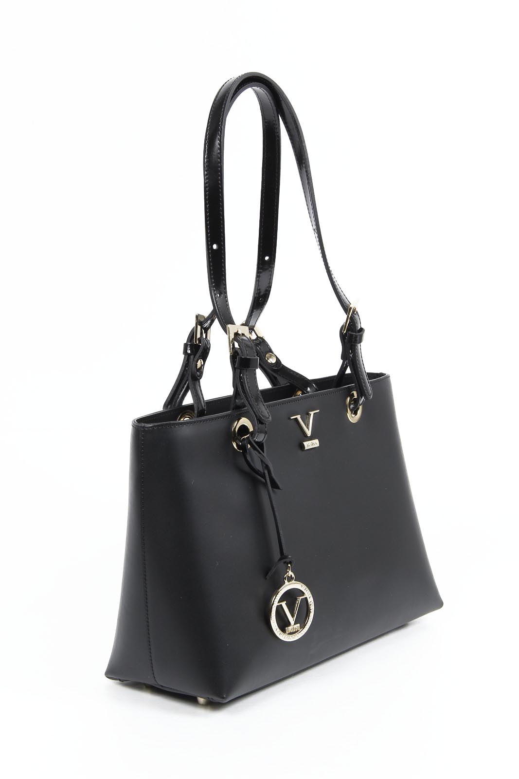 V 1969 Italia Bolso de mujer E252/52 RUGA/SPECCHIO NERO