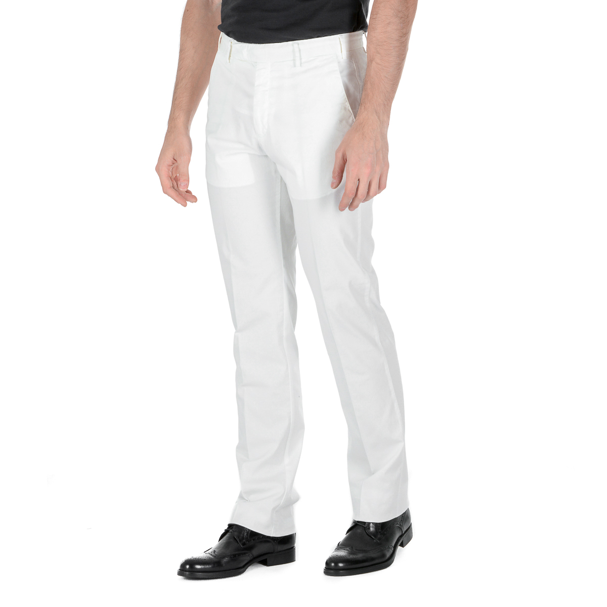Armani Collezioni Mens Pants White