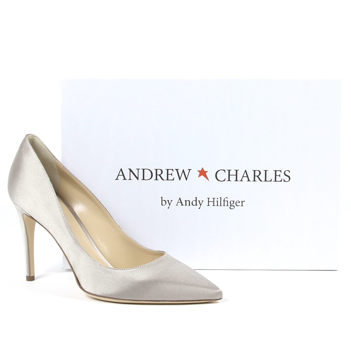 Zapatos de salón para mujer Andrew Charles By Andy Hilfiger Gris MEMPHIS