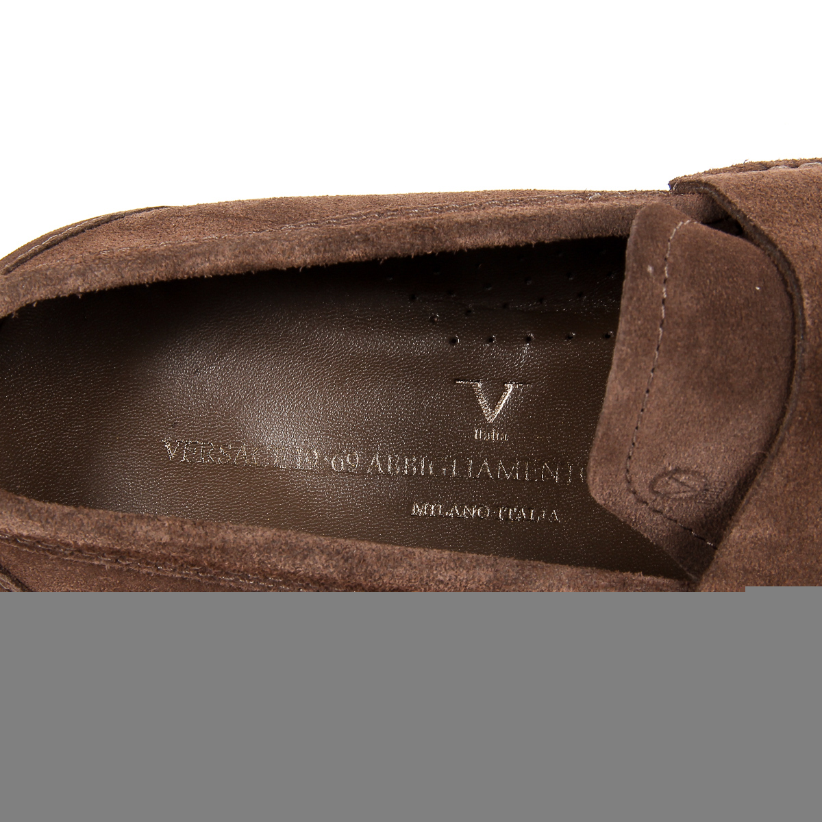 Mocasines V 1969 Italia para hombre, color marrón, LEONARDO