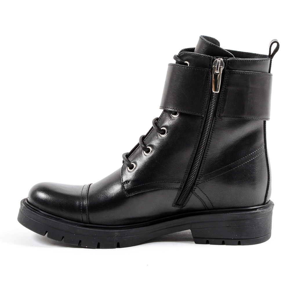 Andrew Charles Womens Short Boot Black MEG
