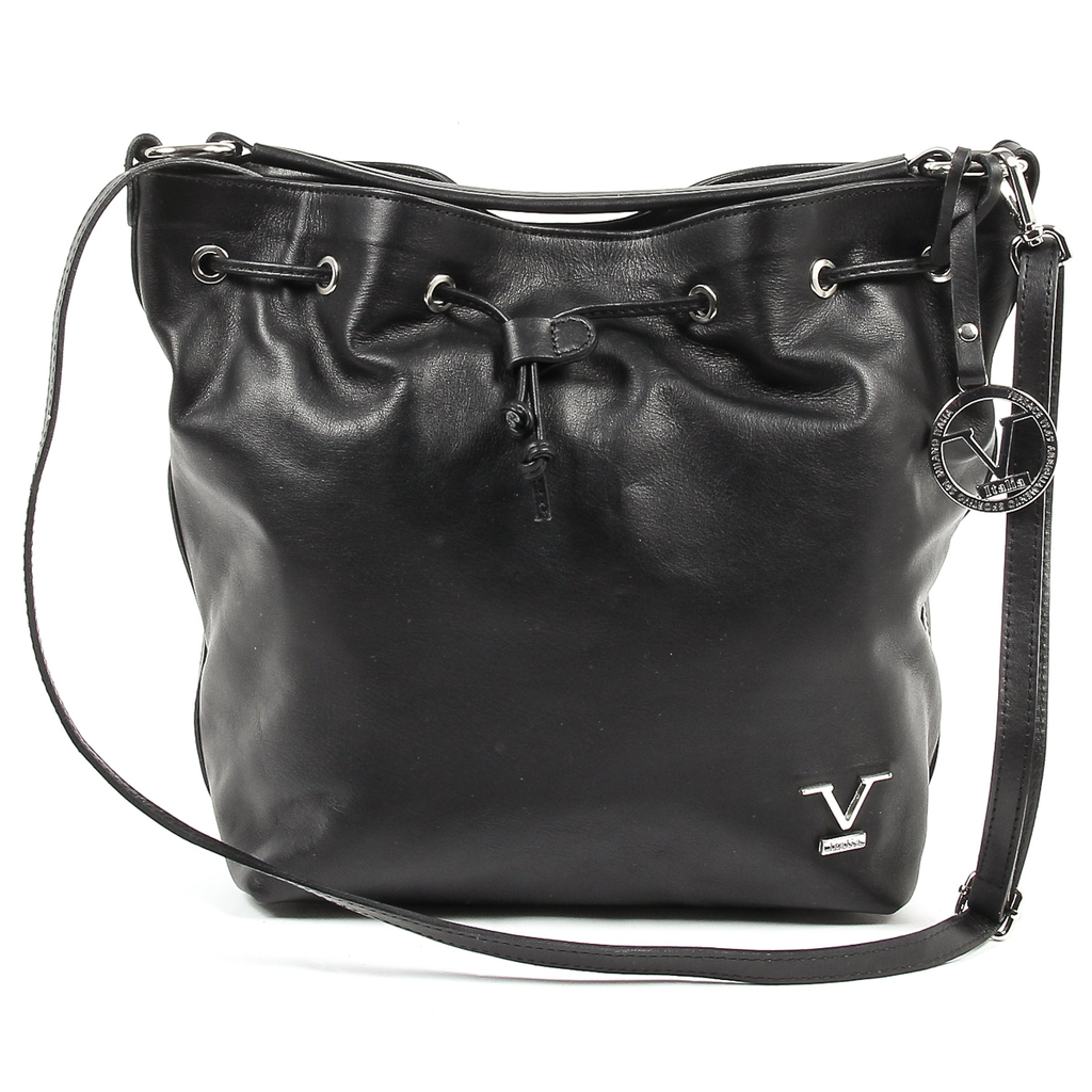 Bolso de mano para mujer V 1969 Italia V005-S SOFT NERO