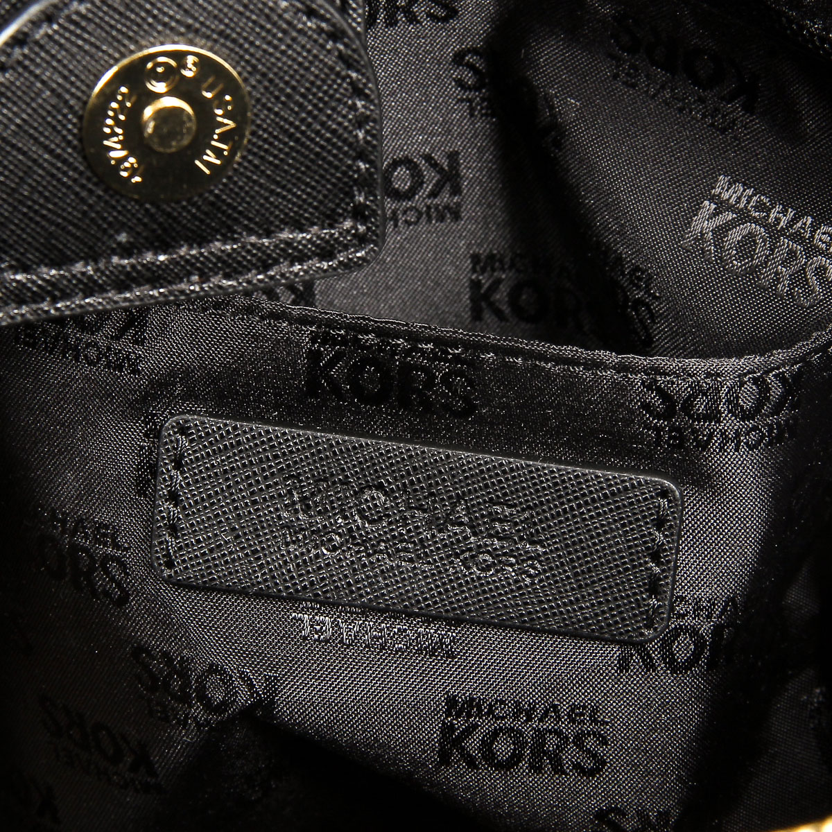 Michael Kors Womens Handbag KELLEN 35S6GS0T2L BLACK