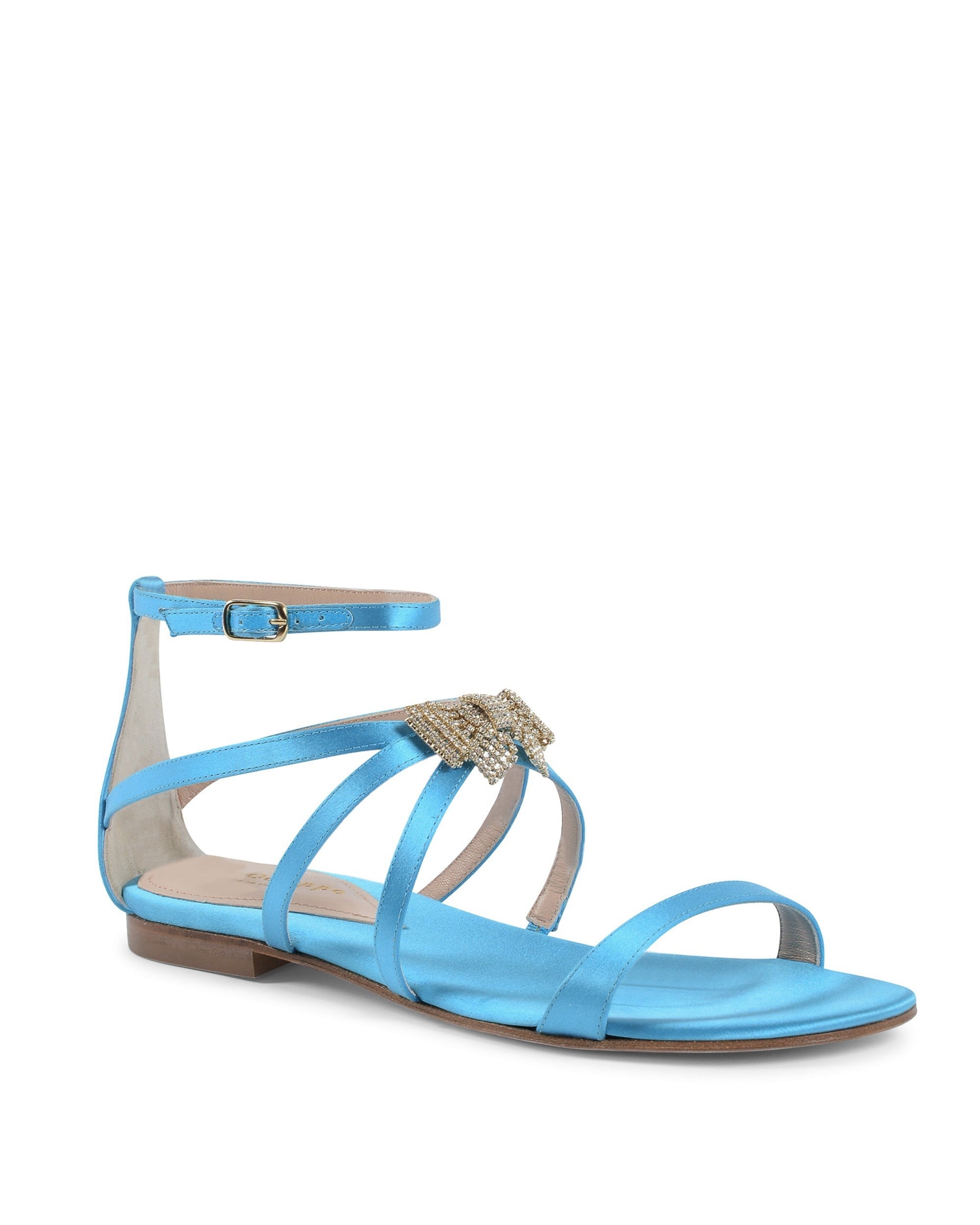 Sandalia Nicole Azul Claro