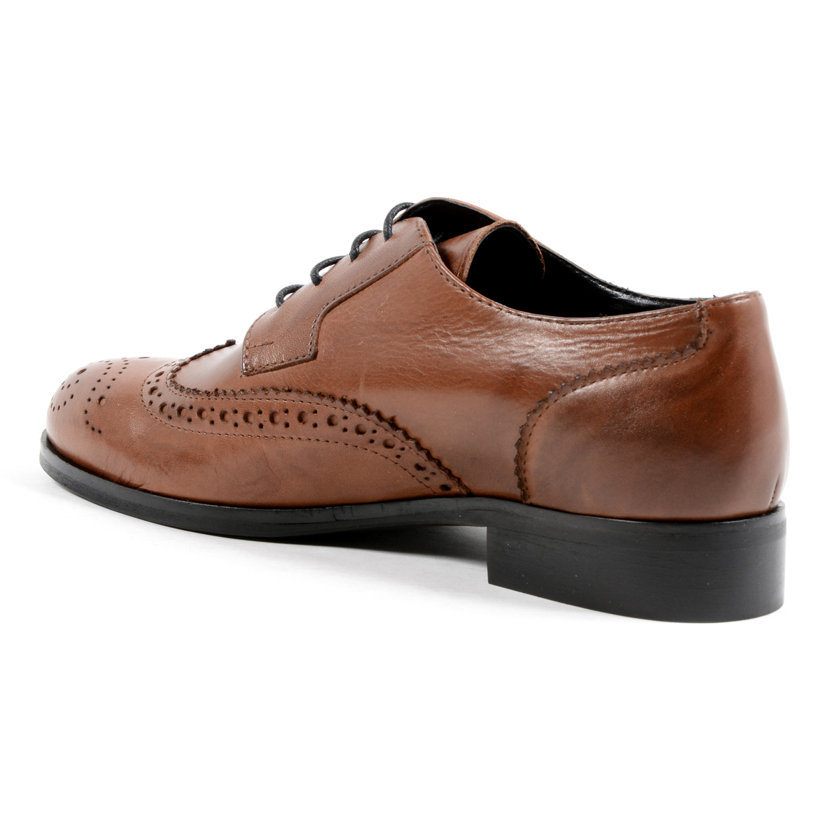 V 1969 Italia - Zapato con cordones para mujer, color marrón, SULLY
