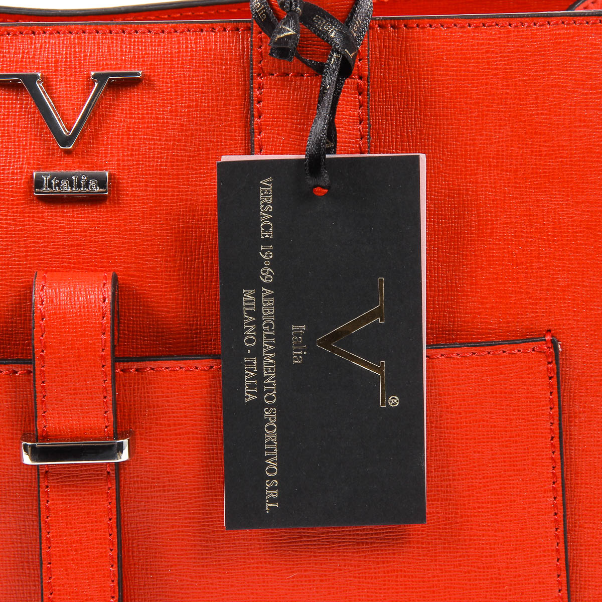 V 1969 Italia Bolso Mujer V006-S SAFFIANO ROSSO