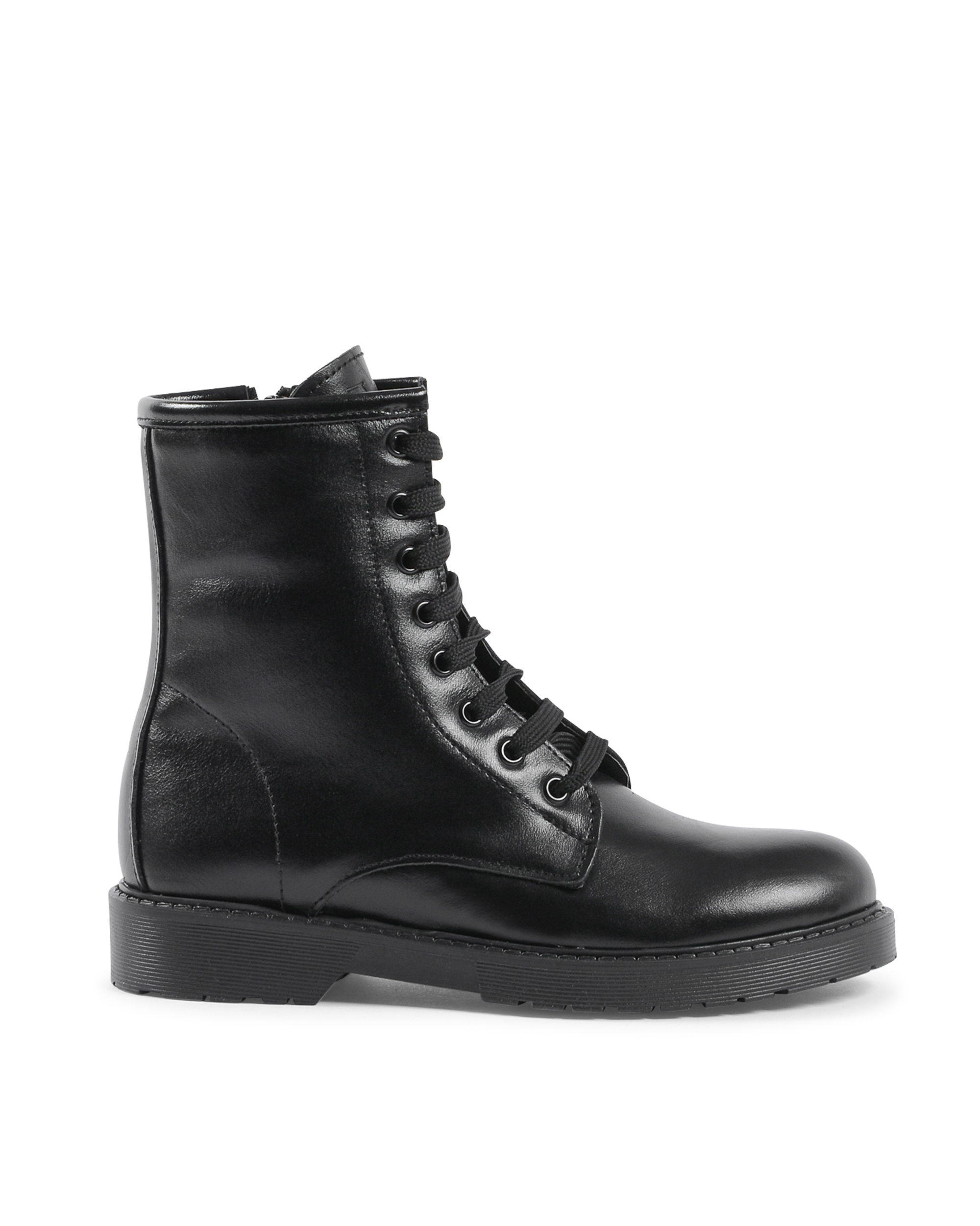 19V69 Italia Womens Ankle Boot Black 8-M VITELLO NERO