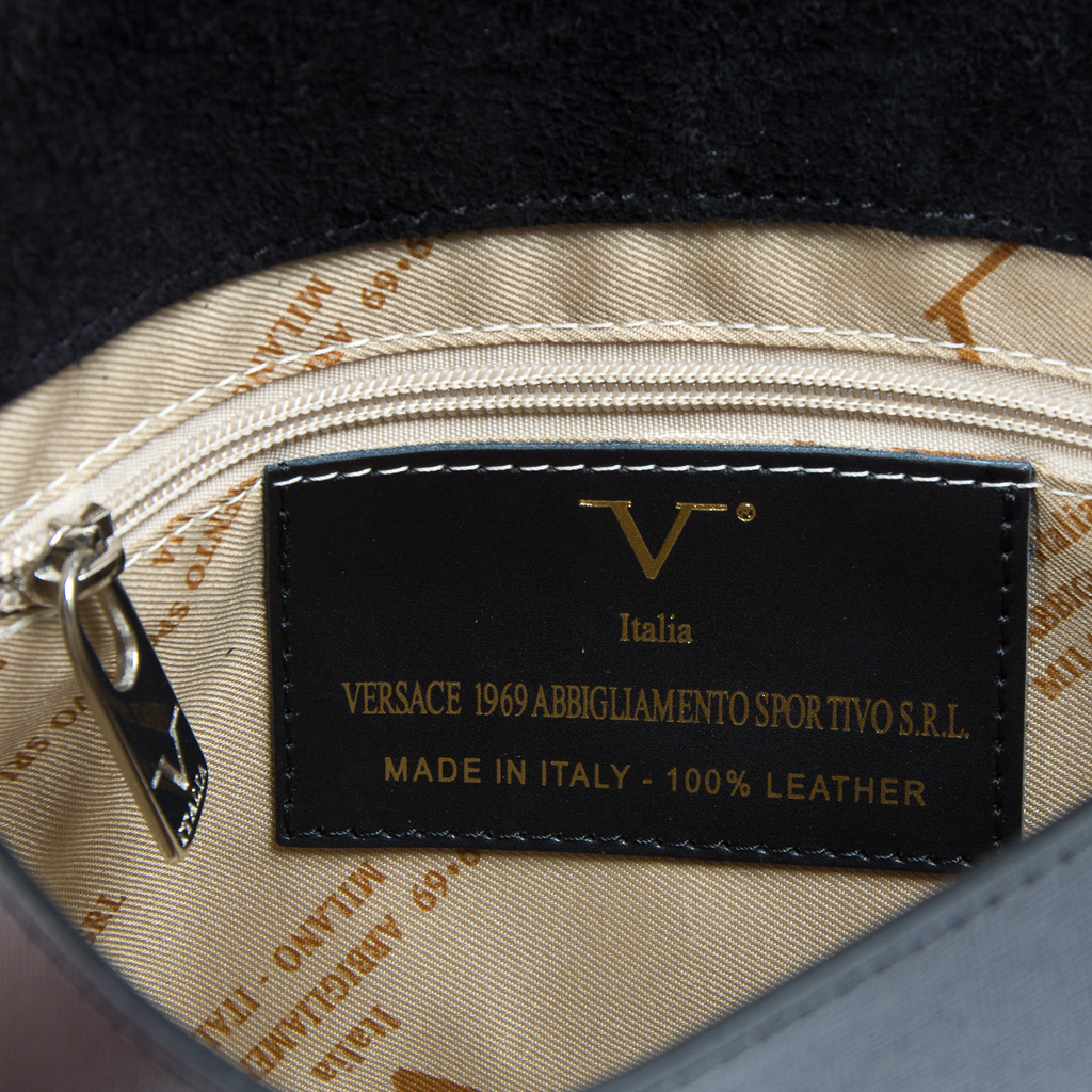 V 1969 Italia Womens Handbag Black MORA