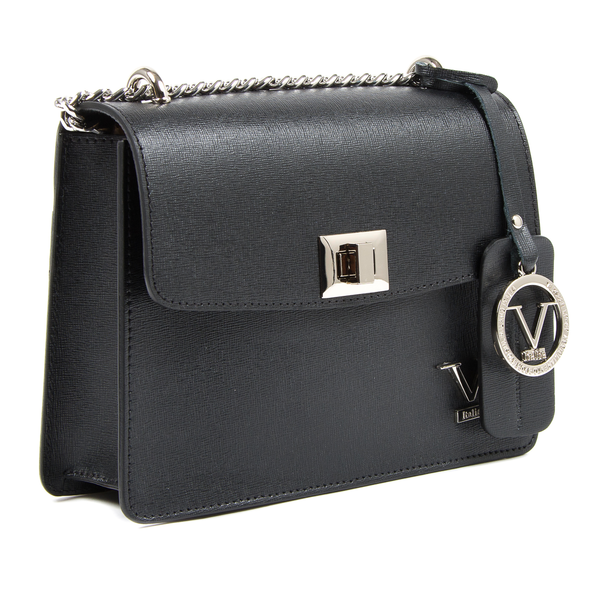 V 1969 Italia Womens Handbag Black MORA
