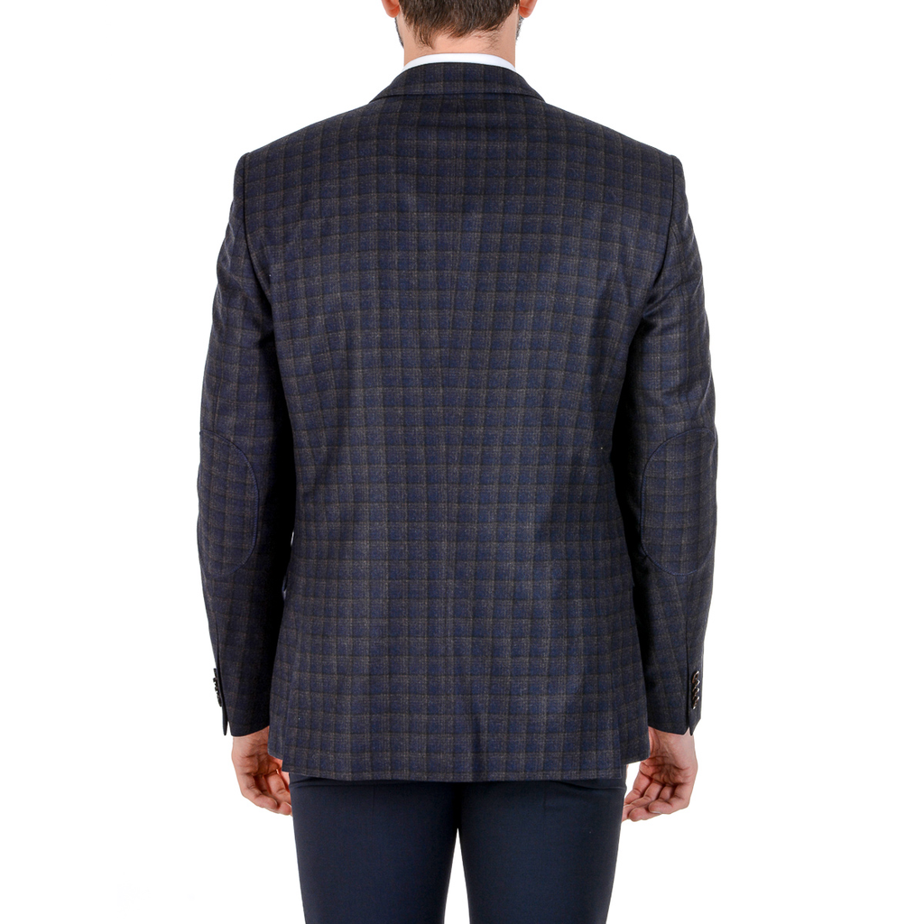 Chaqueta Giancarlo Sarto para hombre, manga larga, azul oscuro