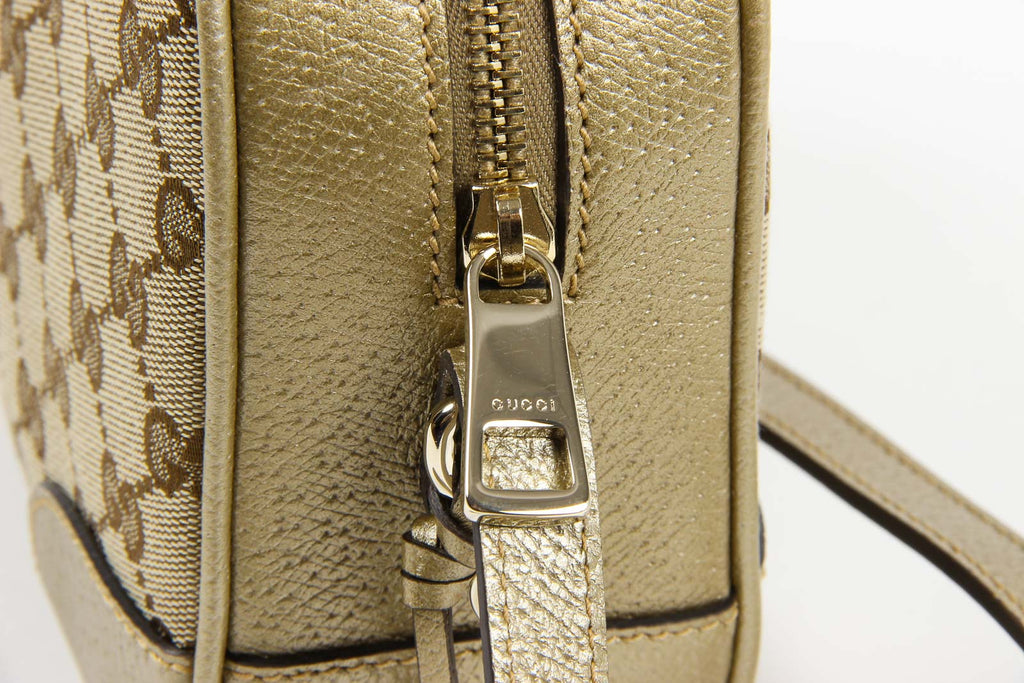 Bolso bandolera Gucci Bree Original GG Canvas Mini para mujer