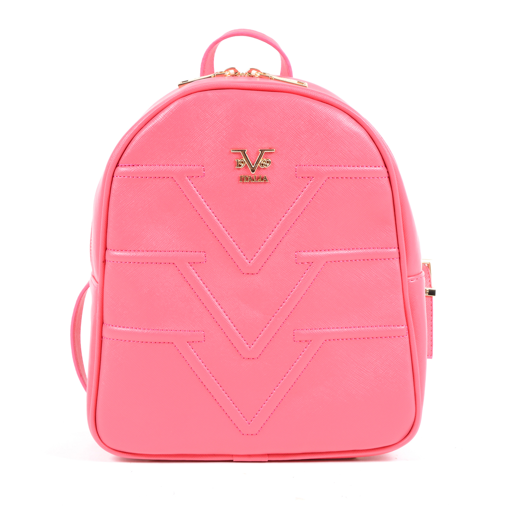19V69 Italia Womens Backpack Fuxia 5006 SAFFIANO FUXIA