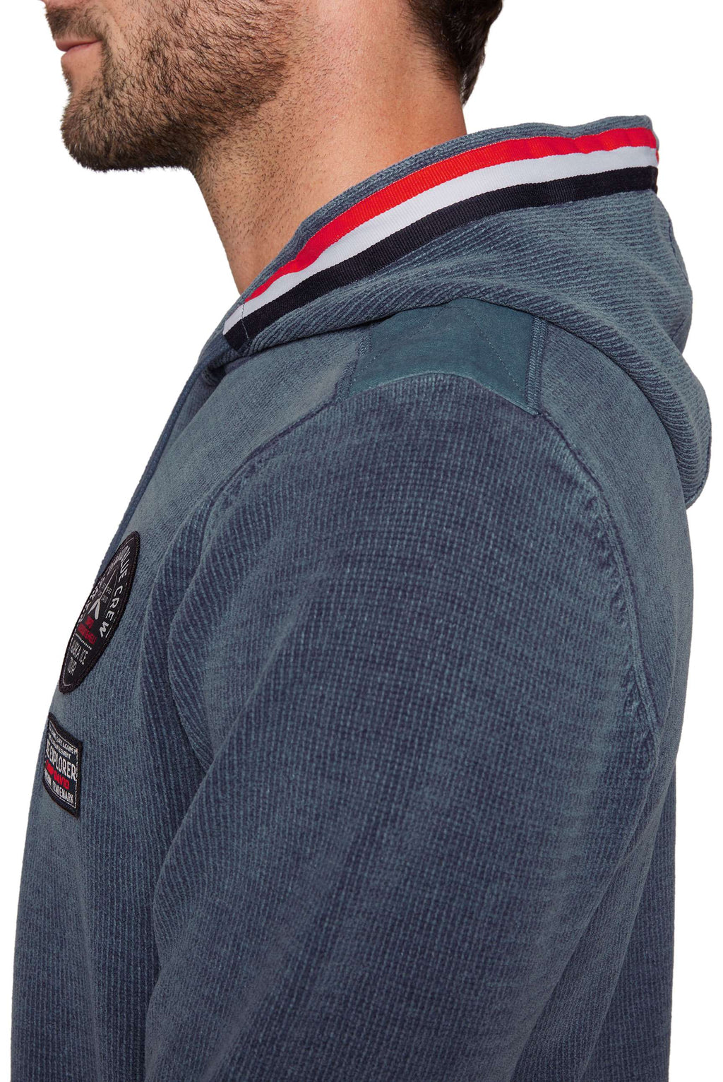 Suéter con capucha para hombre de Camp David
