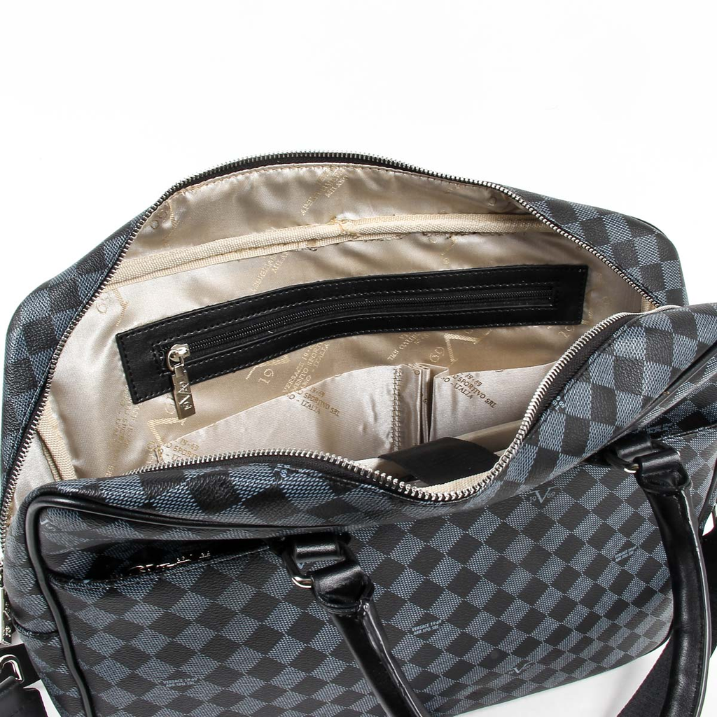 Bolso de hombre V 1969 Italia V1969019 GRIS NEGRO