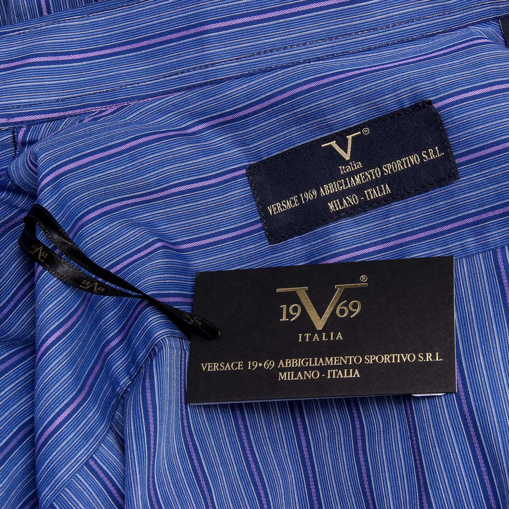 Camisa de cuello clásico para hombre V 1969 Italia 377 ART. 501