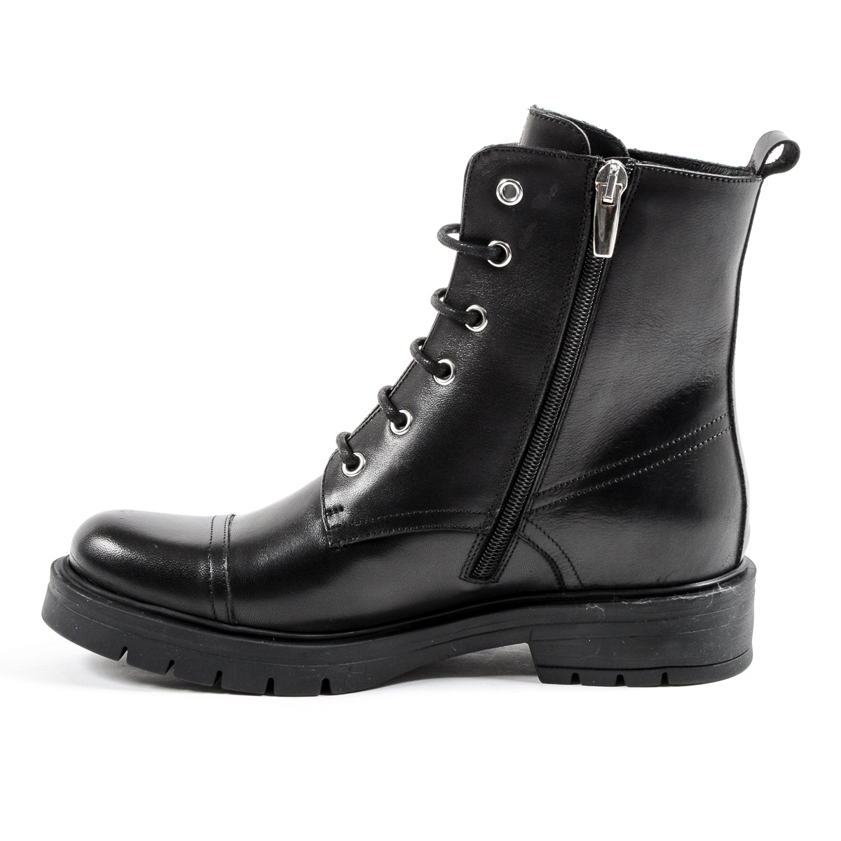 Andrew Charles Womens Short Boot Black SELEMA