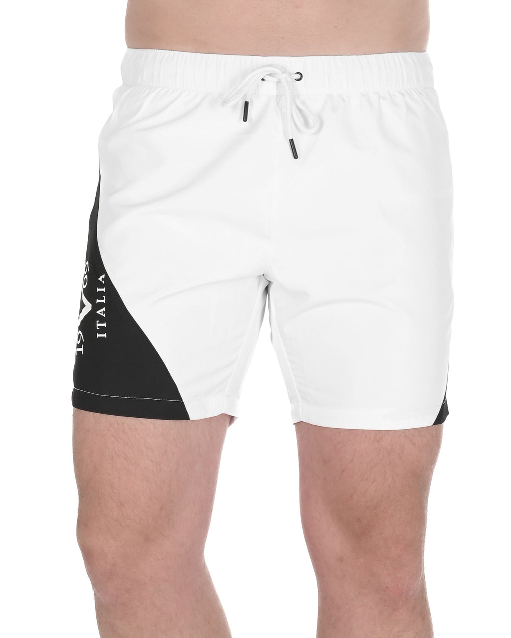 19V69 Italia Mens Swimwear Trunk VSC1MBM03 WHITE