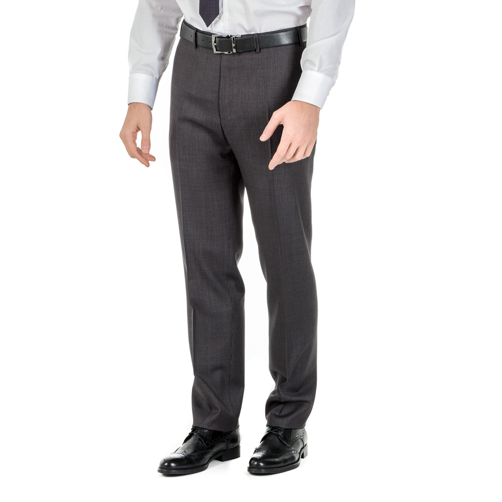 Canali Mens Suit Long Sleeves Dark Grey