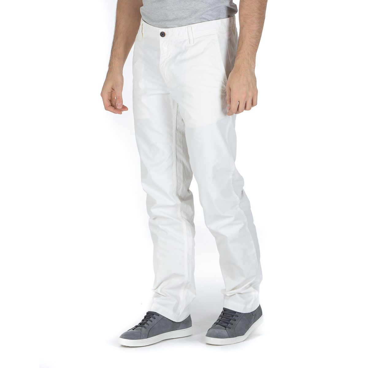 Pantalones Hugo Boss para hombre blancos SCHINO