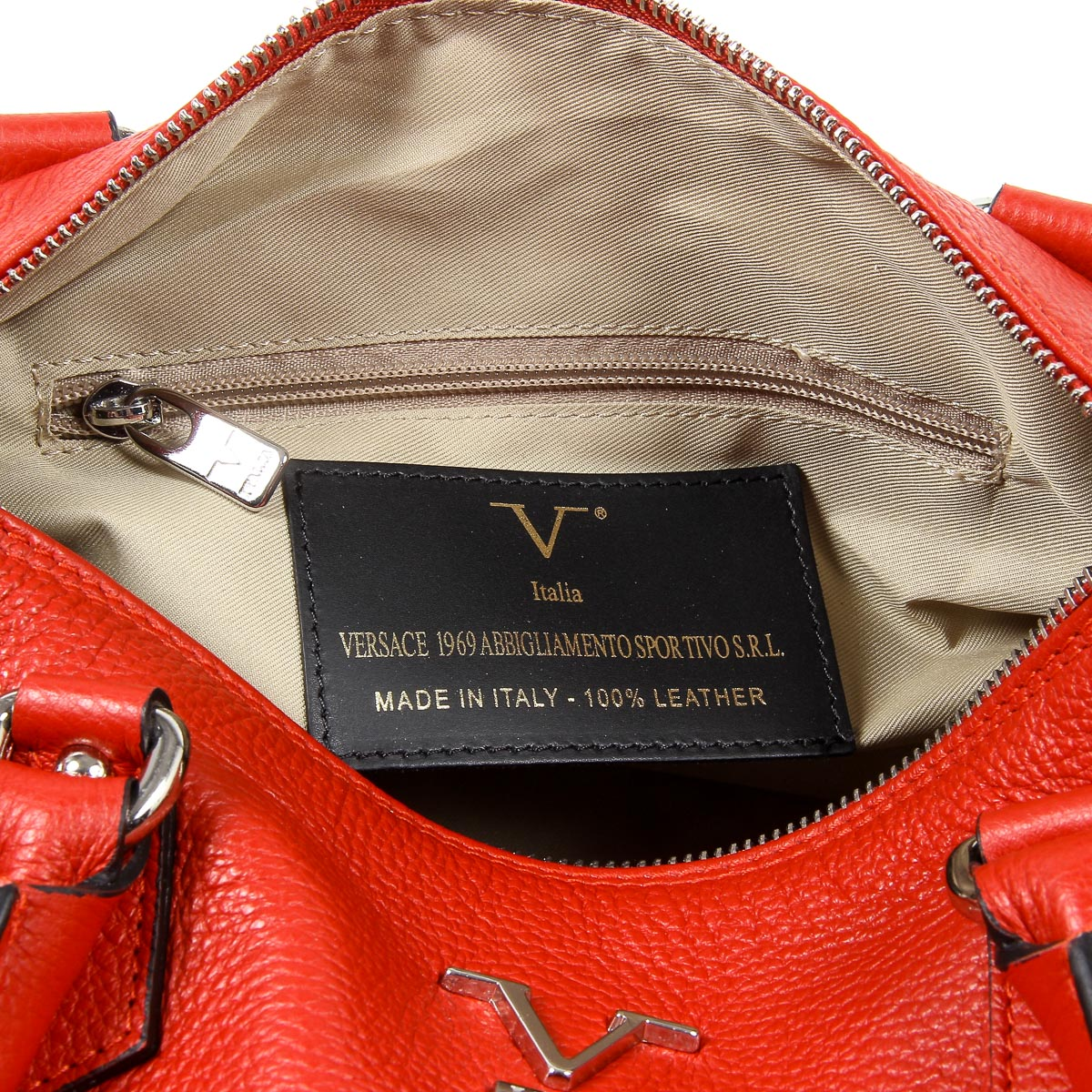 Bolso de mano para mujer V 1969 Italia