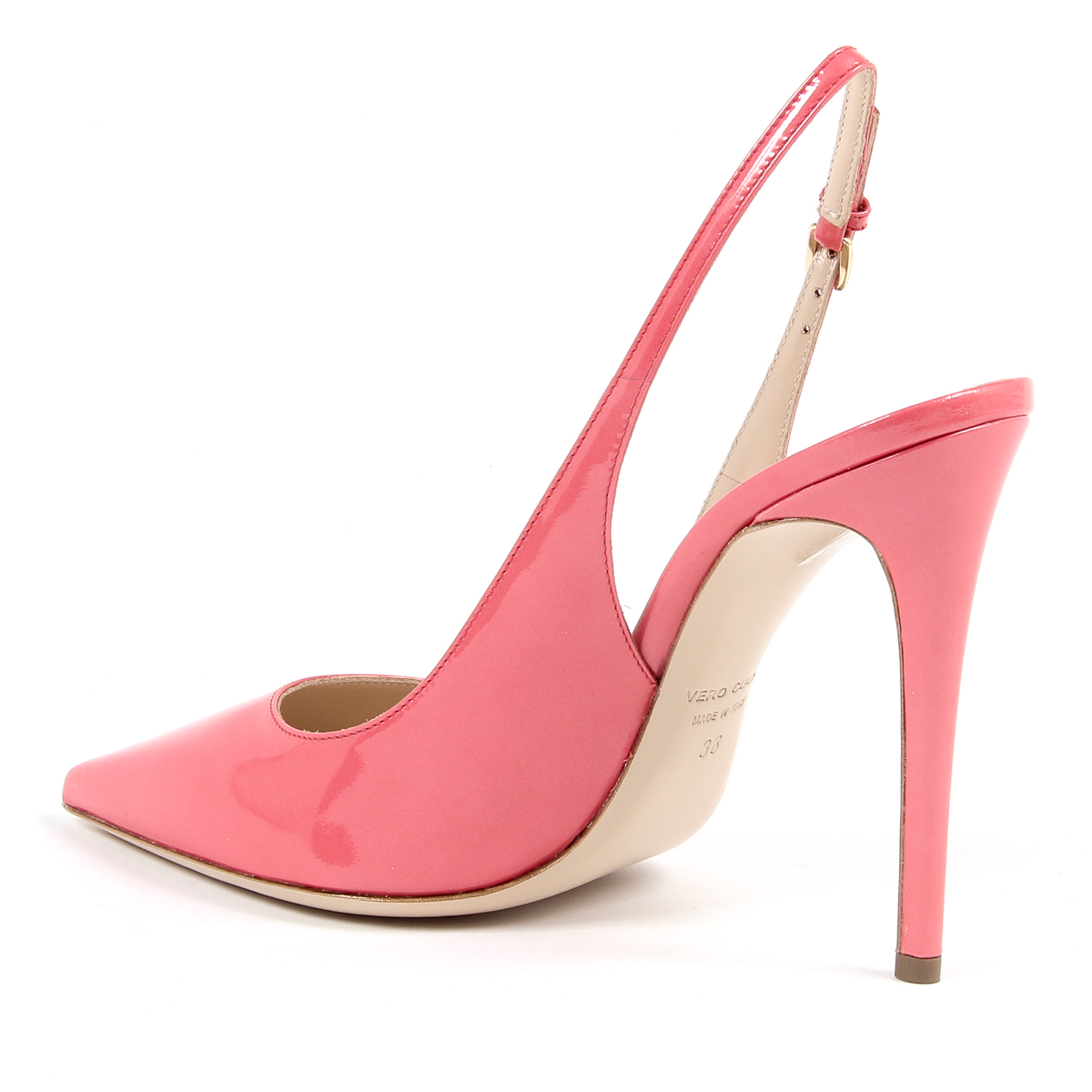 Zapatos de salón con tira trasera para mujer Andrew Charles By Andy Hilfiger, color rosa LINCOLN