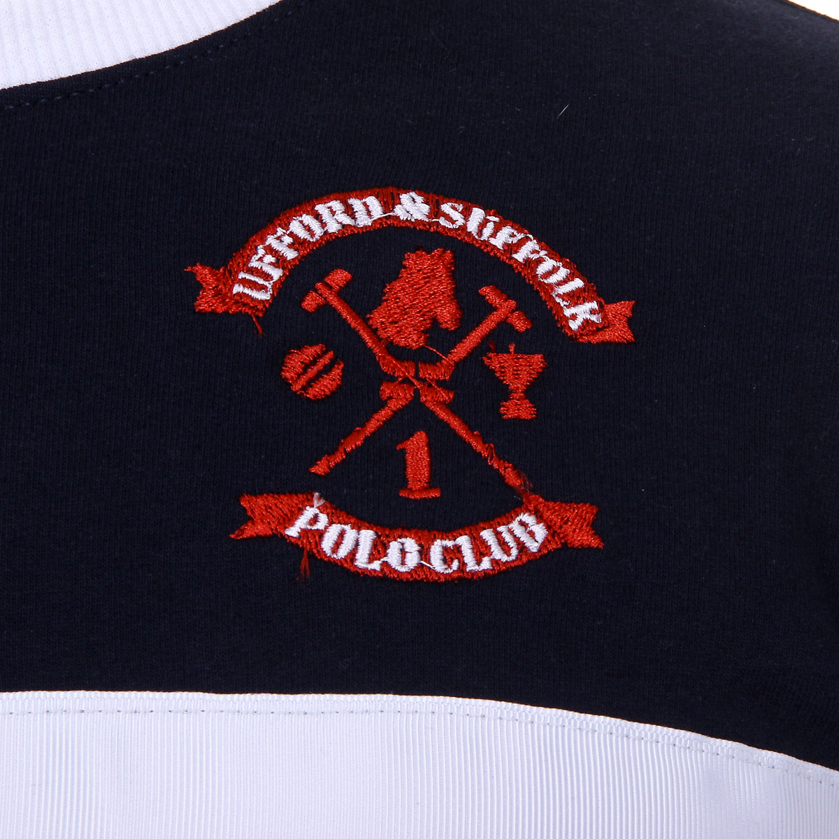 Suéter de hombre Ufford & Suffolk Polo Club de manga larga y cuello redondo