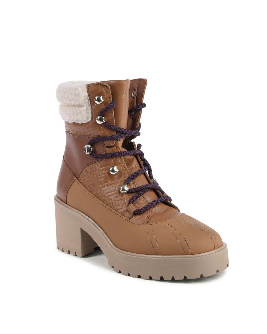 Botas Tommy Hilfiger para mujer MARRÓN FW0FW06790GTU