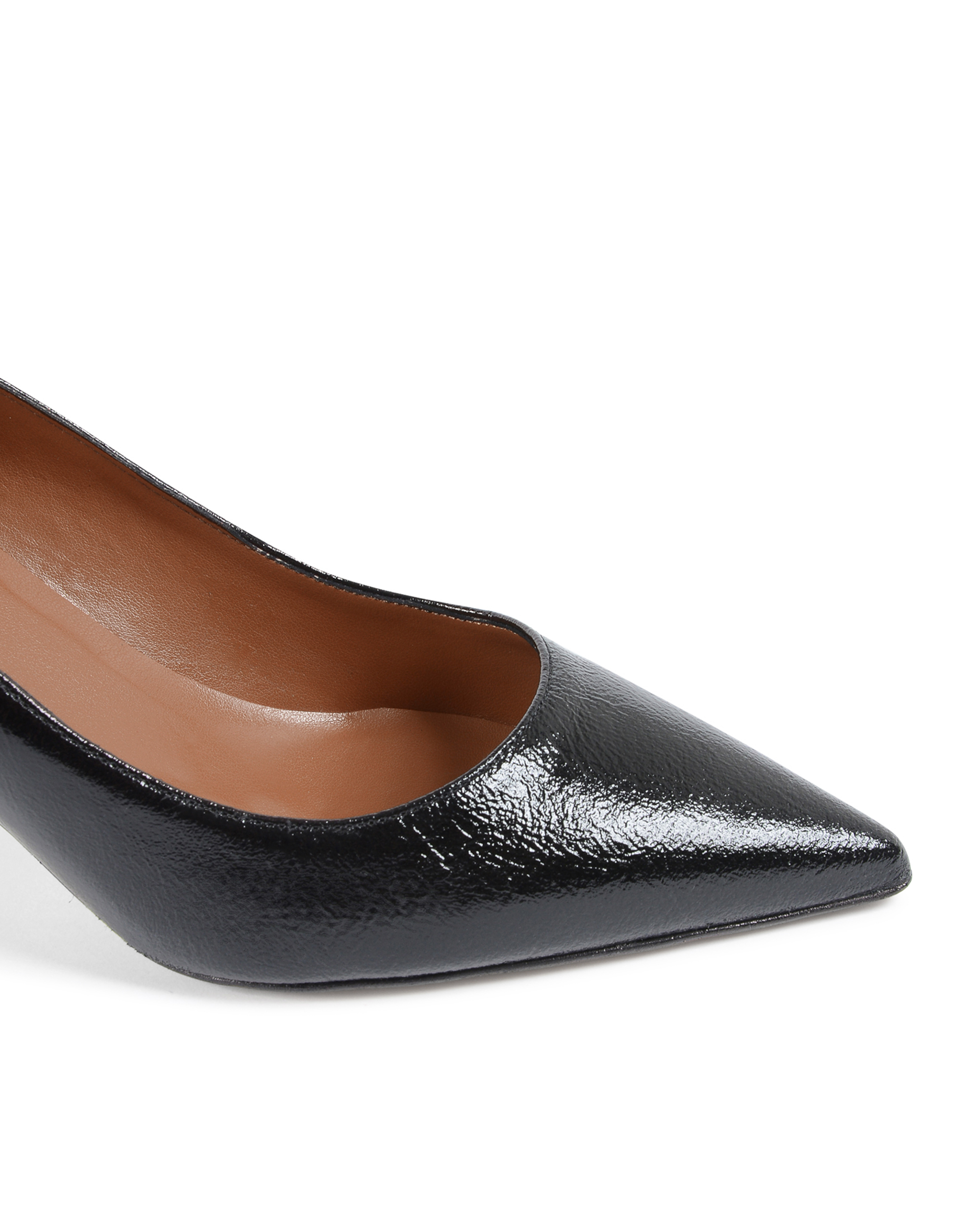 19V69 Italia Womens Pump Black INES65 BRIGHT BLK PATENT