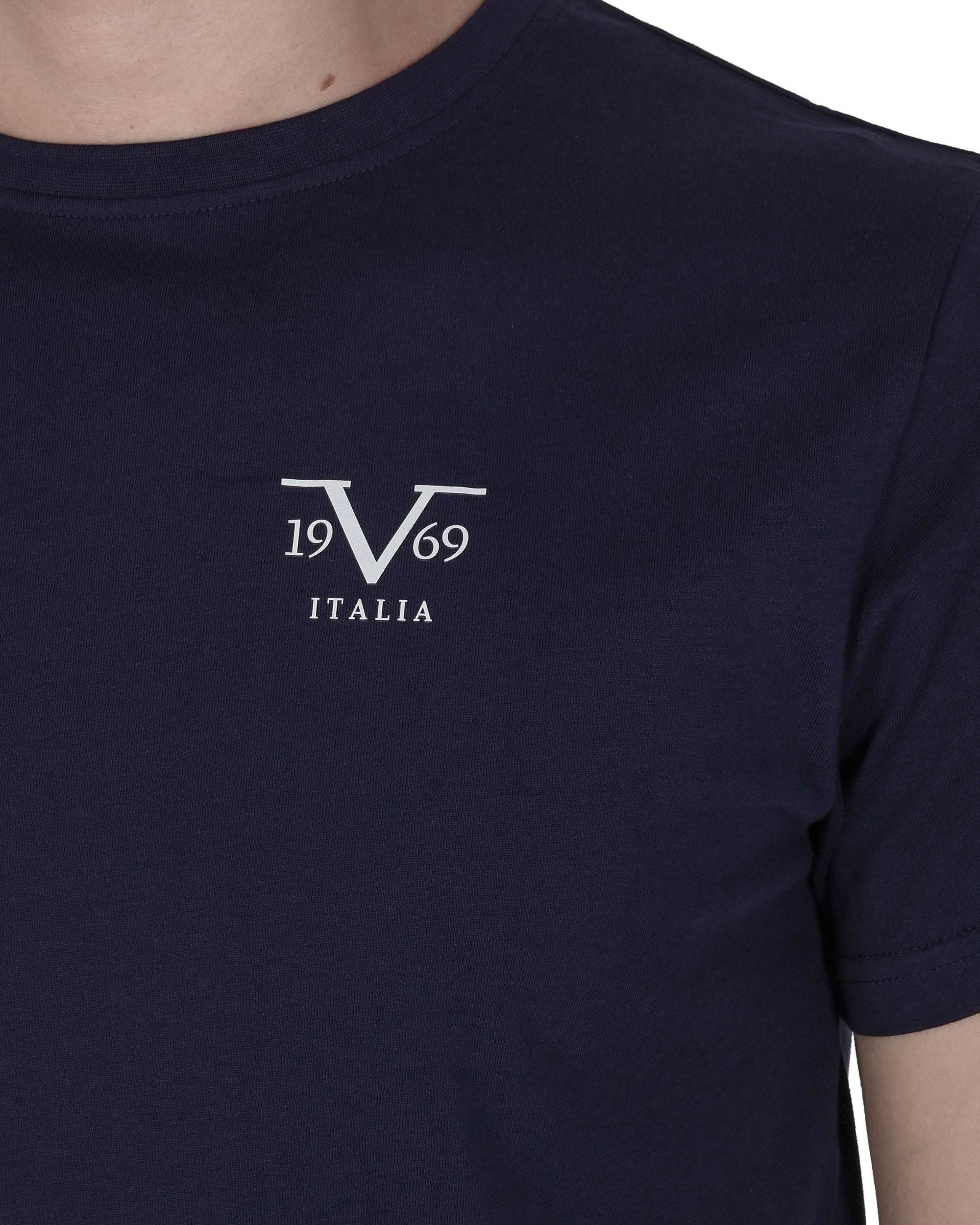 19V69 Italia Mens T-Shirt VSC1MTS01 NAVY