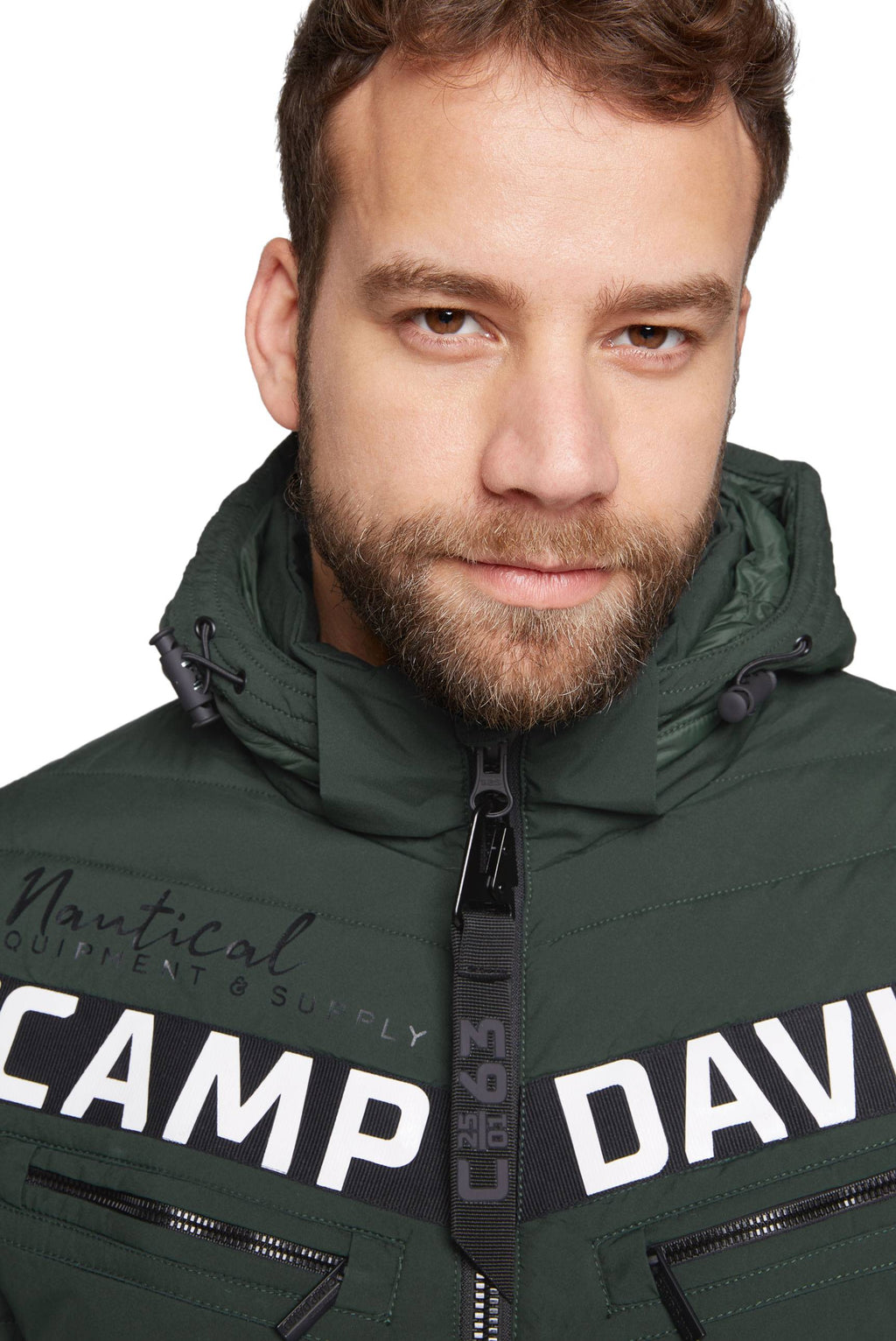Chaqueta con capucha para hombre Camp David